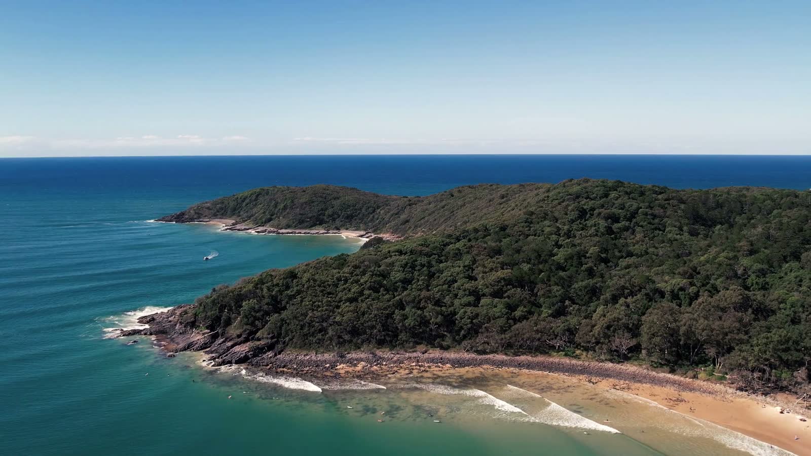 Noosa headland aerial