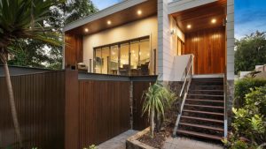 The exterior of the home at 9 Depper Street, Sunshine Beach, secured as a flexible holiday and retirement property.